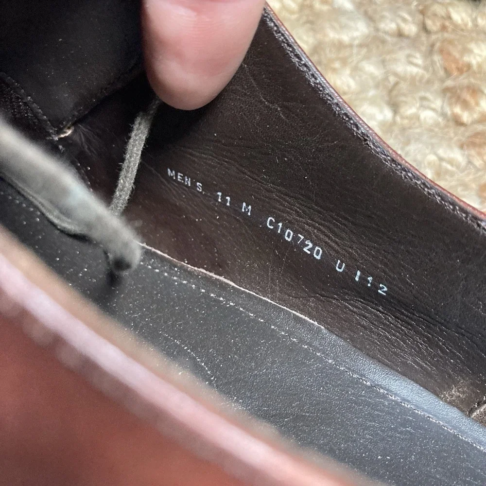 Cole Haan Brown Leather Shoe Air Dress Shoes Mens Sz 11 M‎